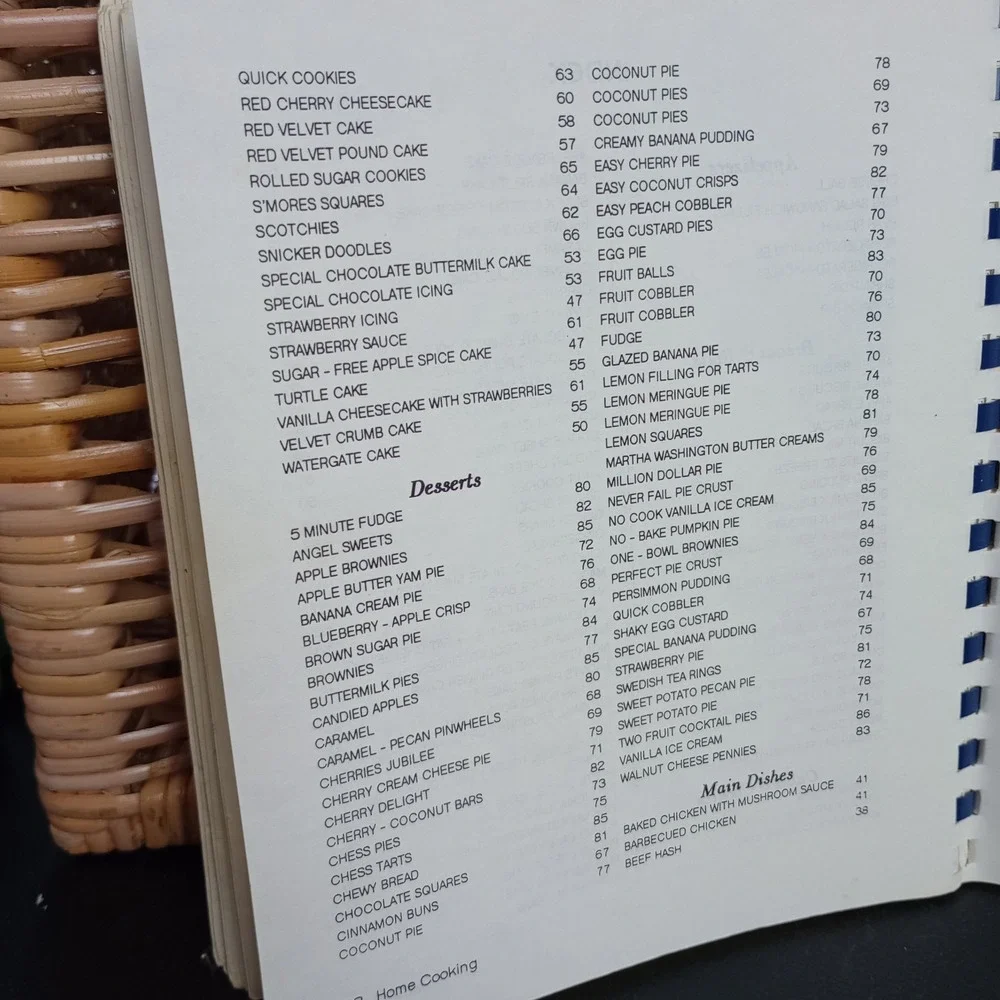 Alberta Talbert The Best Ever Club Cookbook Lexington, NC Vintage Spiral G Wayne